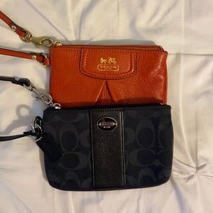 Coach coin purse wristlet